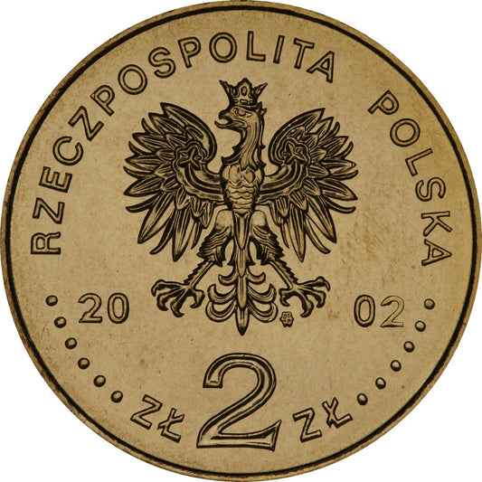 2 zł 2002 - Mistrzostwa Świata w Piłce Nożnej 2002 Korea/Japonia