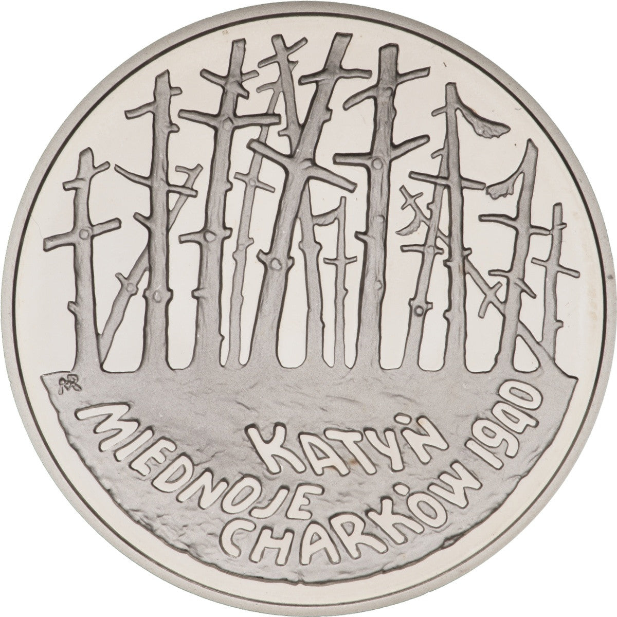20 zł 1995 - Katyń, Miednoje, Charków - 1940
