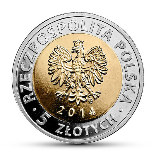 5 zł 2014 - Odkryj Polskę – 25 lat wolności