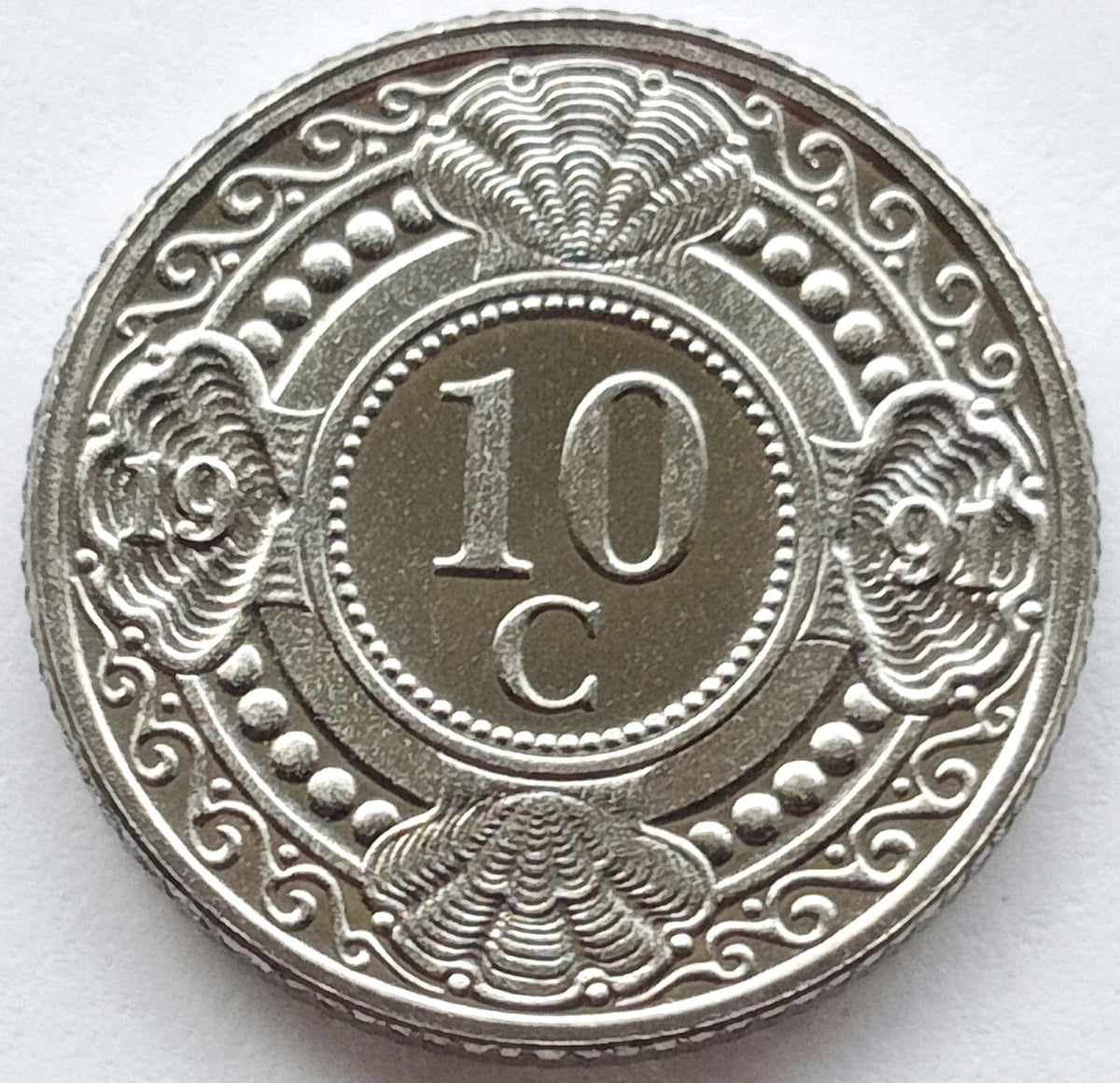 Antyle Holenderskie 10 Cent 1991
