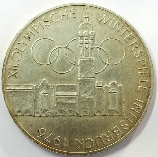 Austria 100 Szylingów 1975 XII Zimowe Igrzyska Olimpijskie