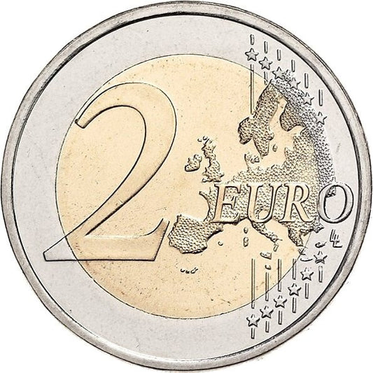 Hiszpania 2 euro 2009 10-lecie wprowadzenia systemu euro (Hiszpania)