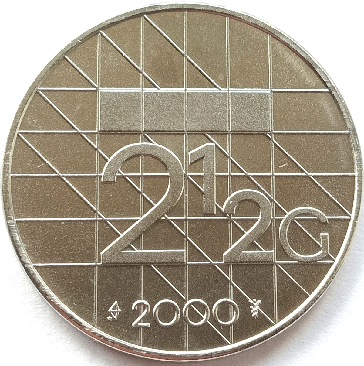 Holandia 2,5 Gulden 2000
