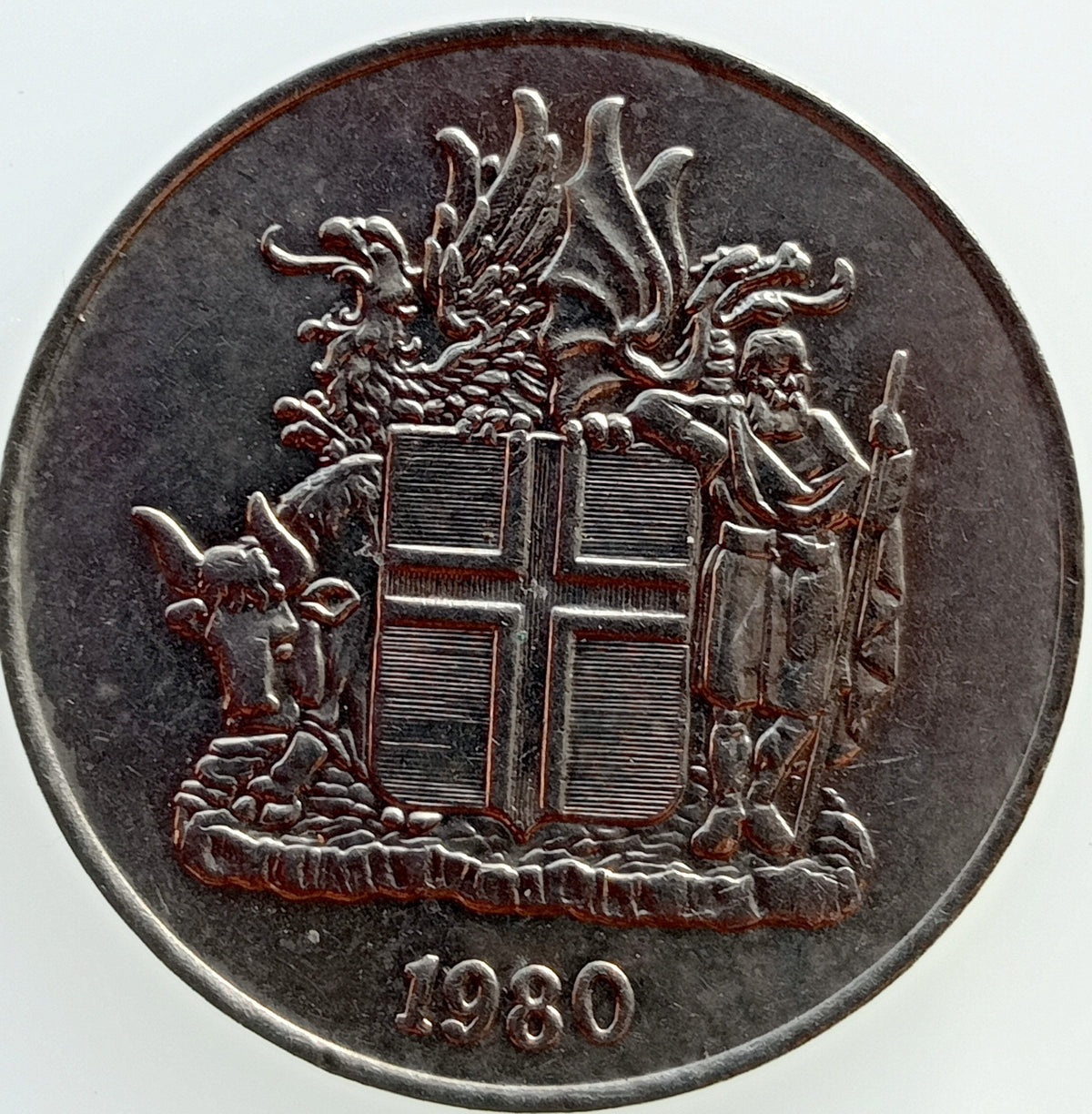 Islandia 10 Koron 1980 (herb)