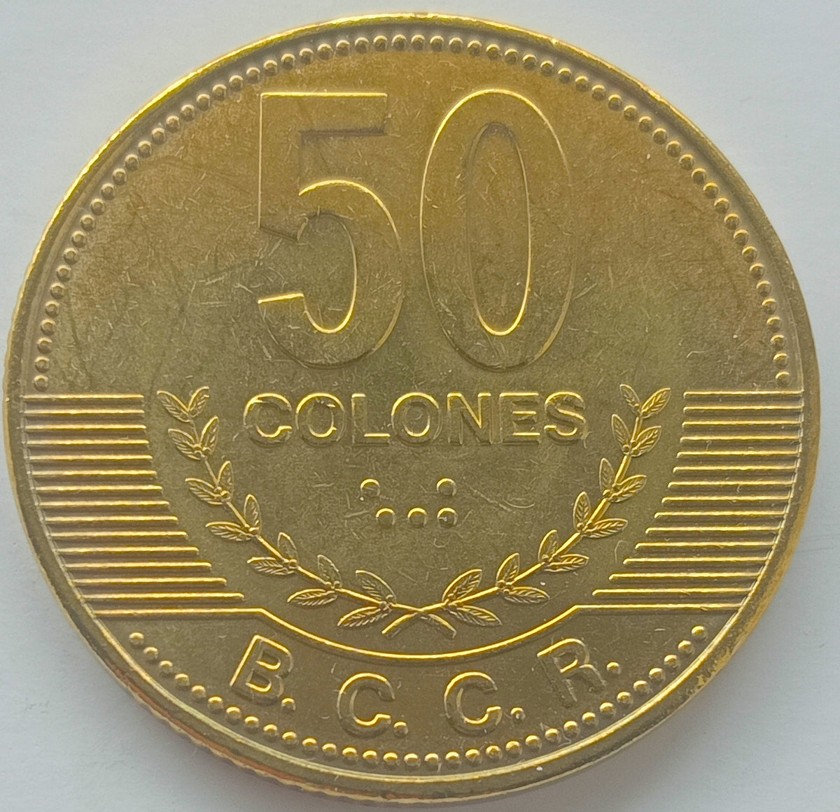 Kostaryka 50 Colon 2007 magnetyczna
