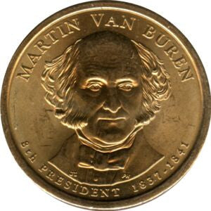 USA 1 Dolar 2008 8 Prezydent USA - Martin Van Buren (1837-1841)