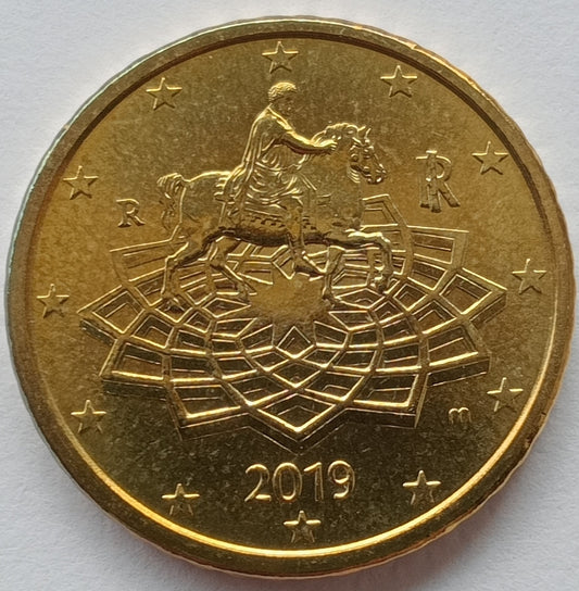 Włochy 50 Euro Cent 2019