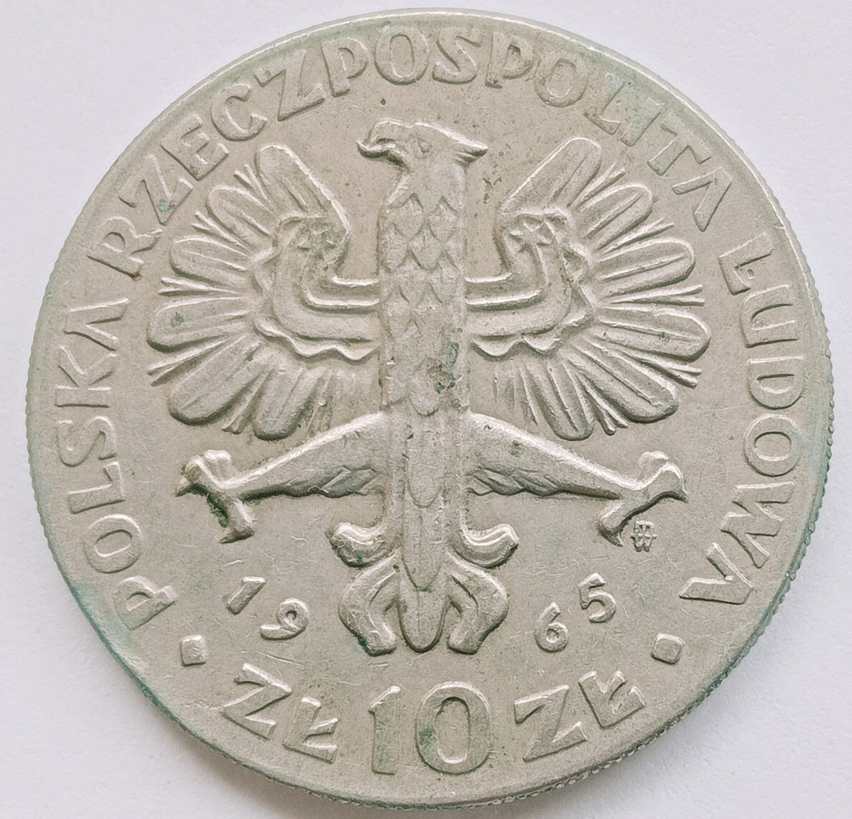 10 Złotych 1965 700-lecie Warszawy