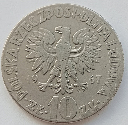 10 Złotych 1967 Mikołaj Kopernik