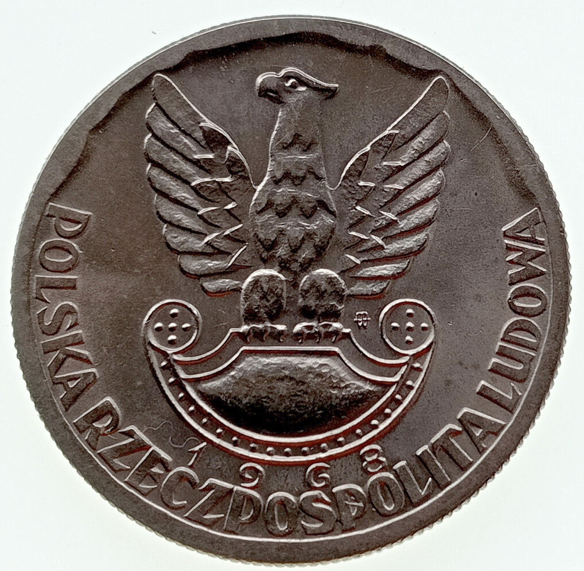 10 Złotych 1968 25 lat Ludowego Wojska Polskiego