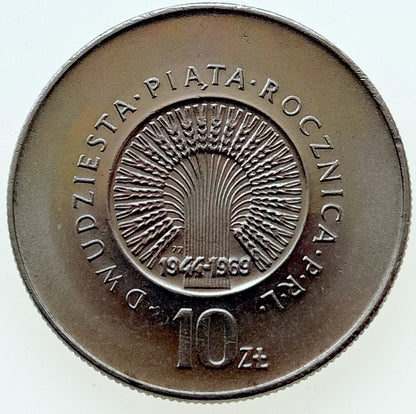 10 Złotych 1969 25 lat PRL