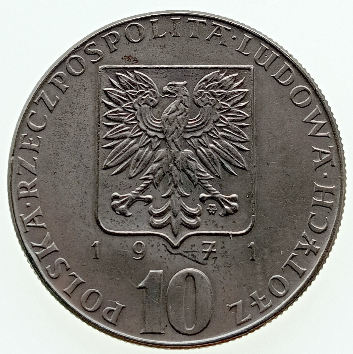 10 Złotych 1971 Organizacja do spraw Wyżywienia i Rolnictwa przy ONZ - FAO