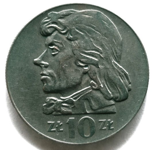 10 Złotych 1971 Tadeusz Kościuszko