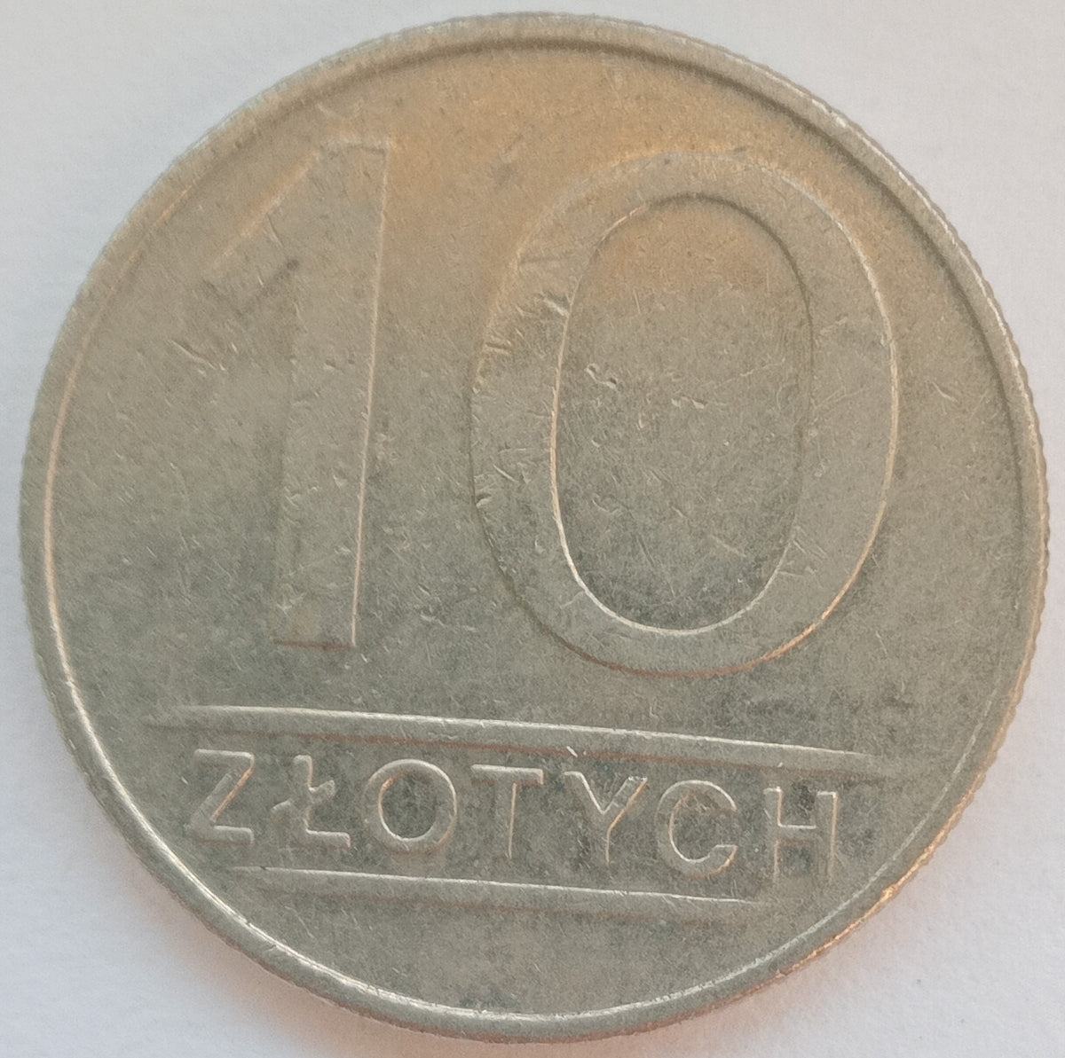 10 Złotych 1986
