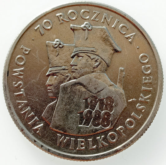 100 Złotych 1988  70. rocznica Powstania Wielkopolskiego