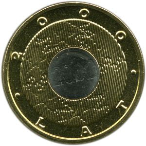 2 zł 2000 - Rok 2000 - przełom tysiącleci
