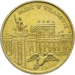 2 zł 2000 - Zamki i pałace w Polsce - Pałac w Wilanowie