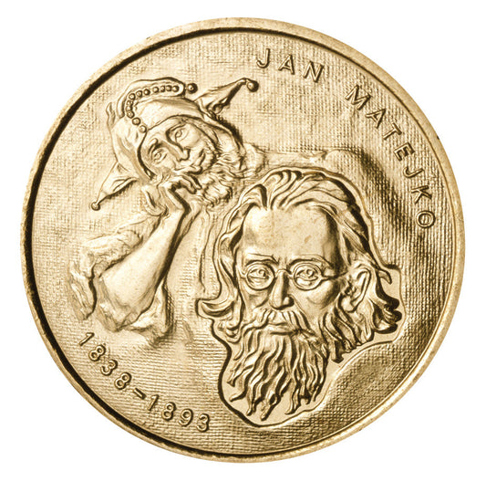 2 zł 2002 - Polscy malarze XIX/XX w.: Jan Matejko (1838-1893)