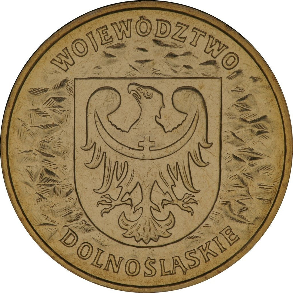 2 zł 2004 - Herby Województw: dolnośląskie