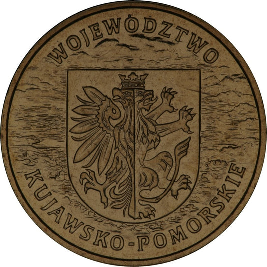 2 zł 2004 - Herby Województw: kujawsko-pomorskie