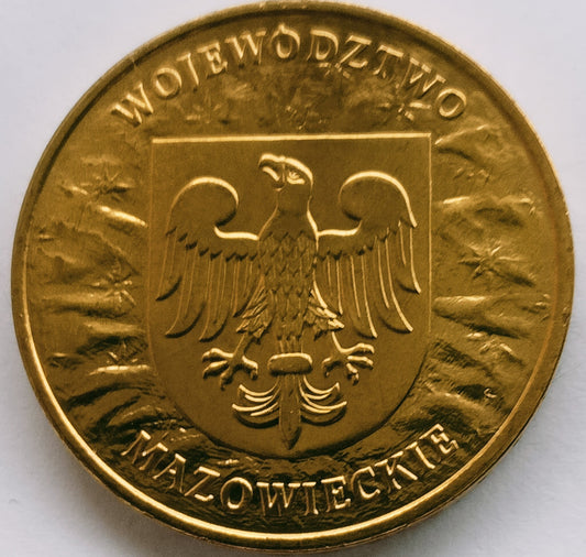 2 zł 2004 - Herby Województw: mazowieckie