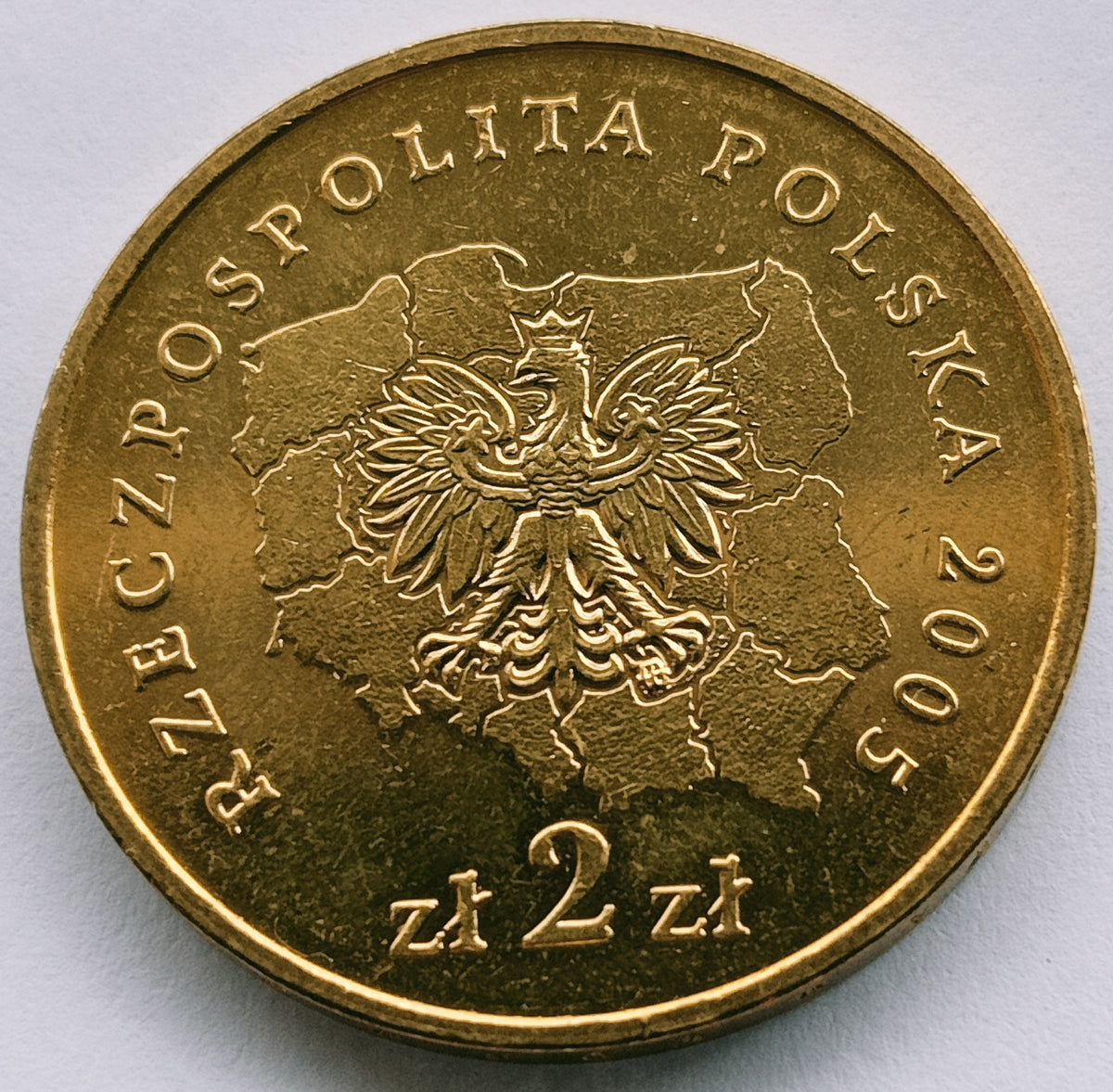 2 zł 2005 - Herby Województw: wielkopolskie
