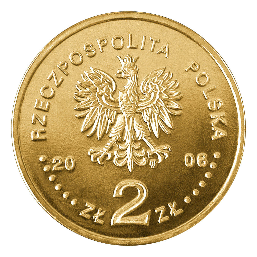 2 zł 2006 - Mistrzostwa Świata w Piłce Nożnej: Niemcy 2006