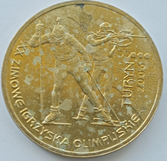 2 zł 2006 - XX Zimowe Igrzyska Olimpijskie: Turyn 2006