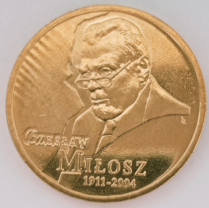 2 zł 2011 - Czesław Miłosz (1911 - 2004)