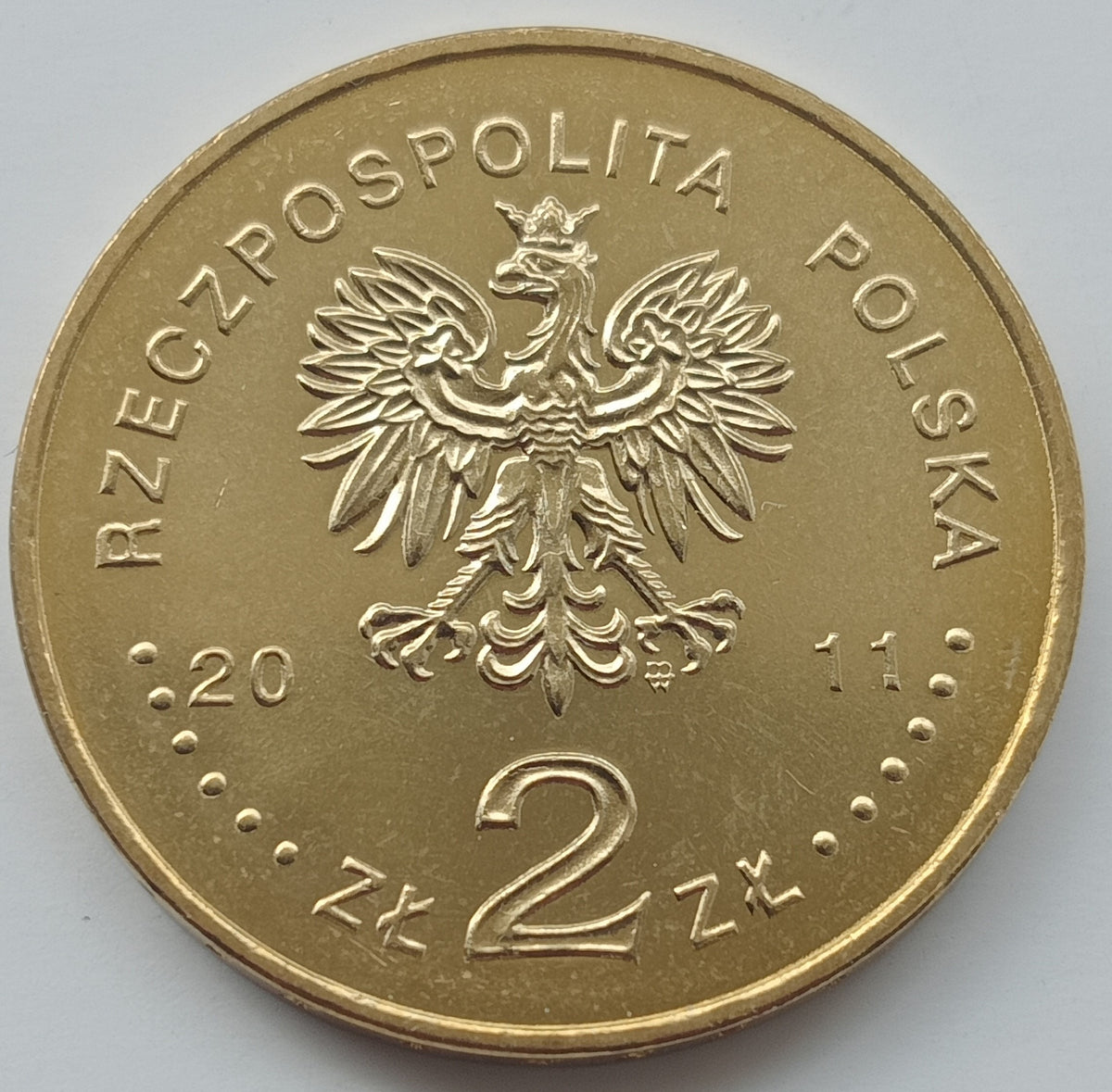 2 zł 2011 - Europa bez barier – 100-lecie Towarzystwa Opieki nad Ociemniałymi
