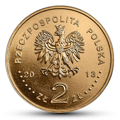 2 zł 2013 - Polskie okręty: Kuter rakietowy „Gdynia” (woreczek 50 szt.)