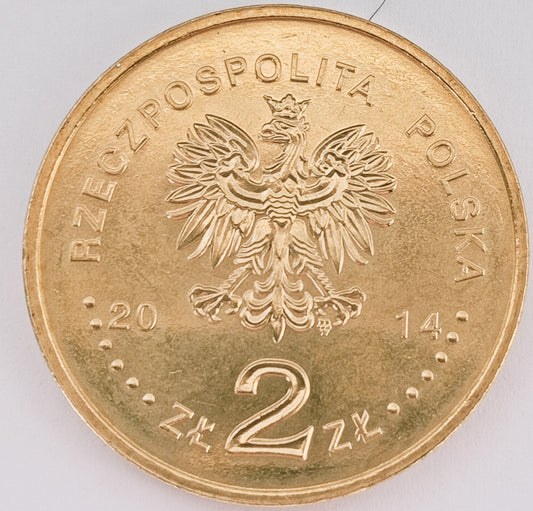 2 zł 2014 - Kanonizacja Jana Pawła II – 27 IV 2014