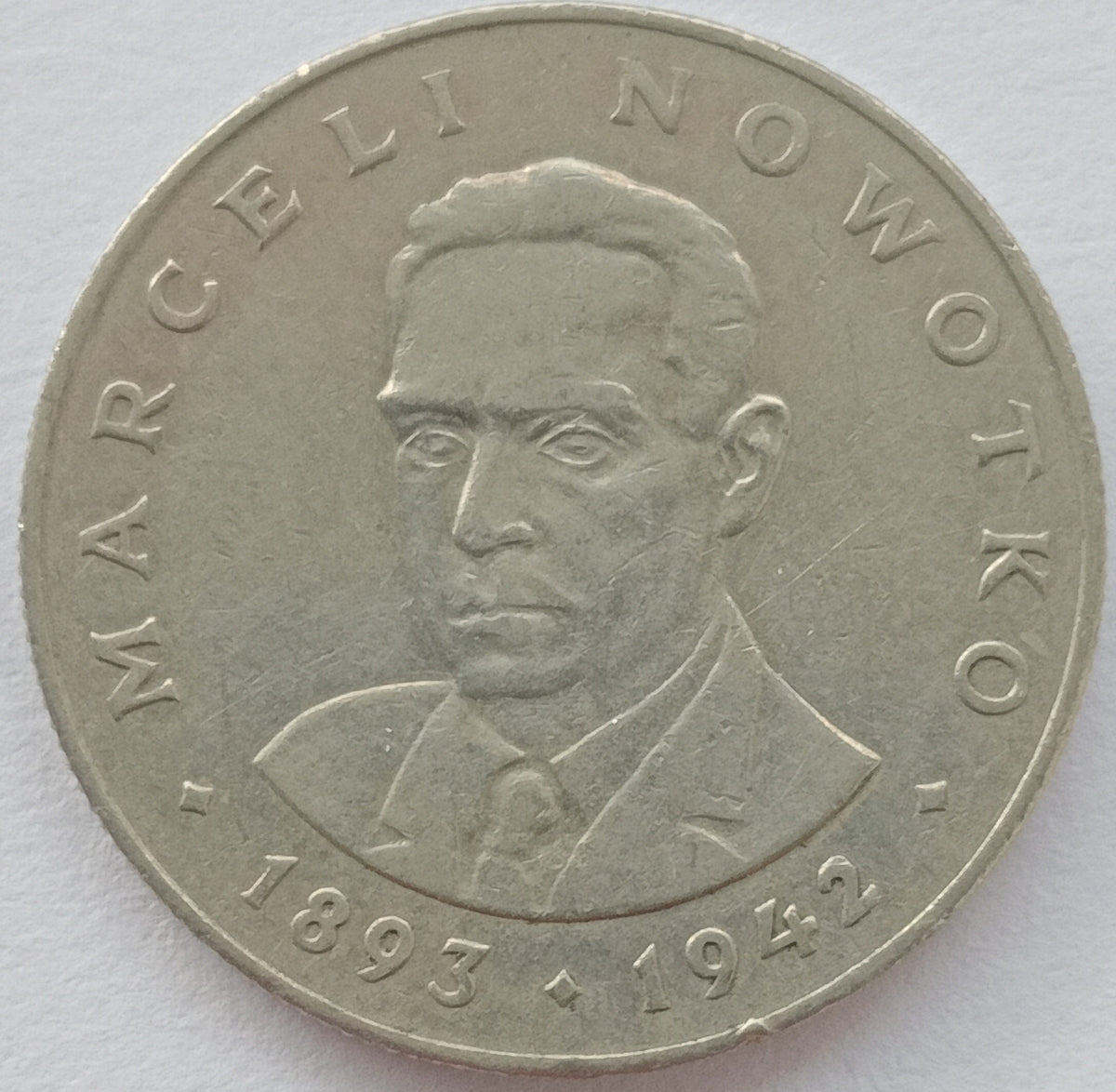 20 Złotych 1975 Marceli Nowotko