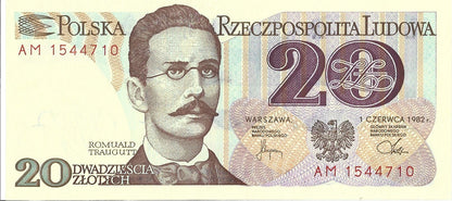 20 Złotych 1982 - UNC