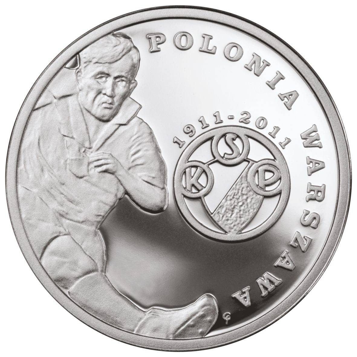 5 zł 2011 - Polskie Kluby Piłkarskie – Polonia Warszawa