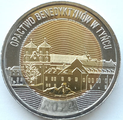 5 zł 2024 Opactwo Benedyktynów w Tyńcu