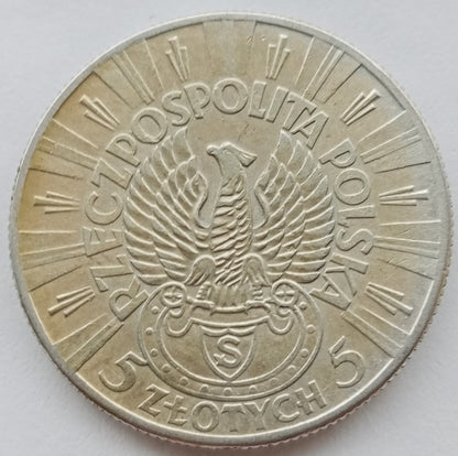 5 Złote 1934 Józef Piłsudski