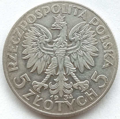 5 Złotych 1934