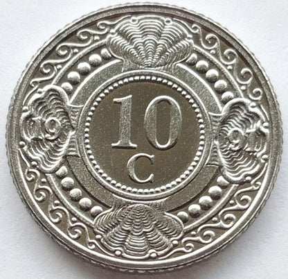 Antyle Holenderskie 10 Cent 1991