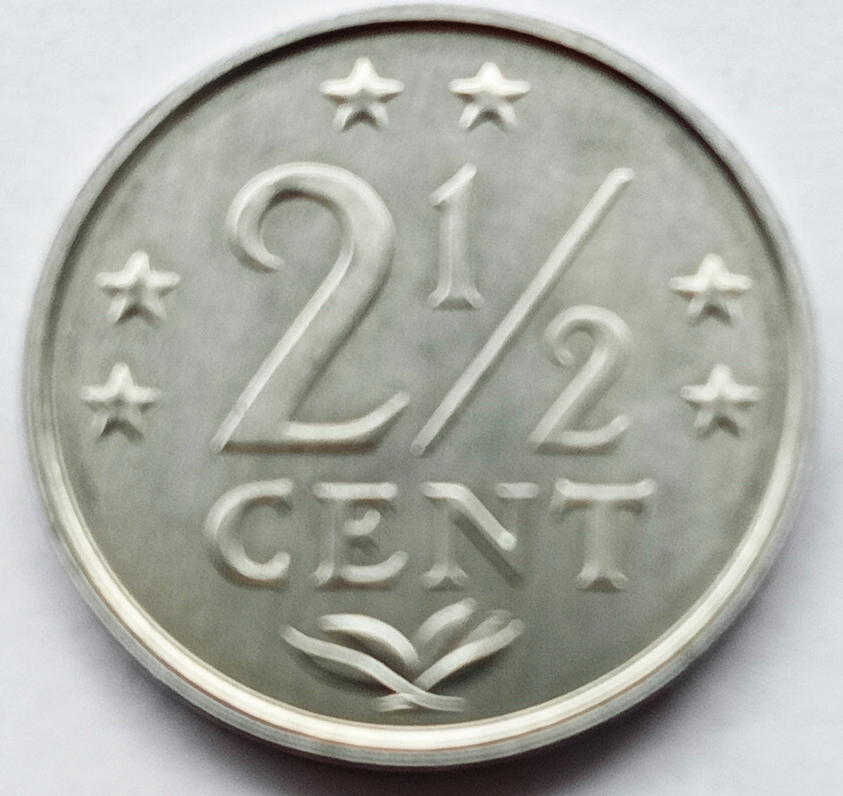Antyle Holenderskie 2,5 Cent 1984