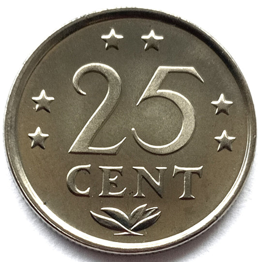 Antyle Holenderskie 25 Centów1983