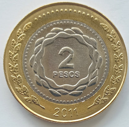 Argentyna 2 Peso 2011
