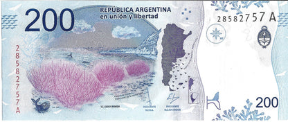 Argentyna 200 Peso - UNC