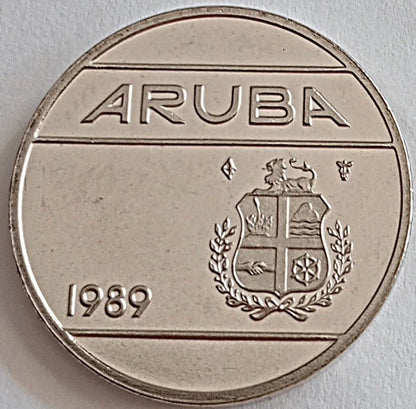 Aruba 10 Centów 1989
