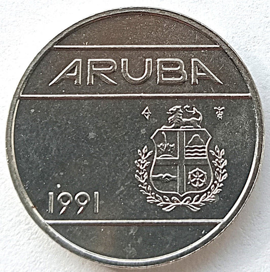Aruba 10 Centów 1991