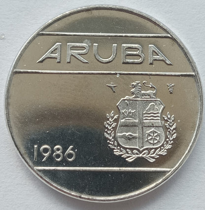 Aruba 25 Centów 1986