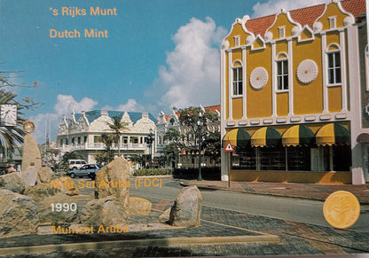 Aruba Zestaw menniczy 1990