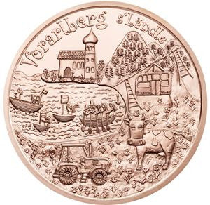 Austria 10 Euro 2013 Vorarlberg