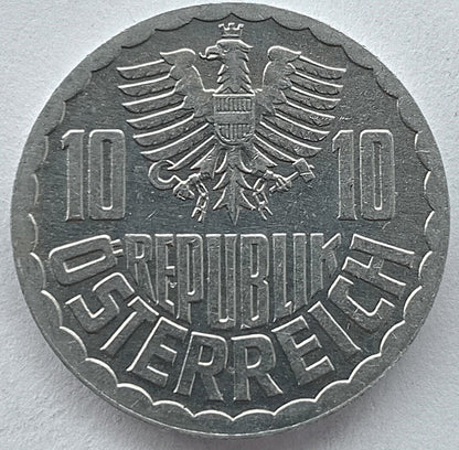 Austria 10 Groszy 1988