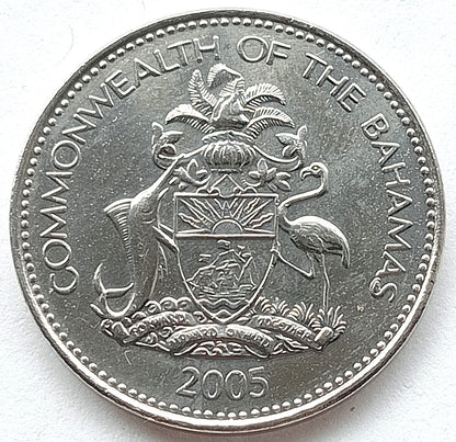 Bahamy 5 Cent 2005
